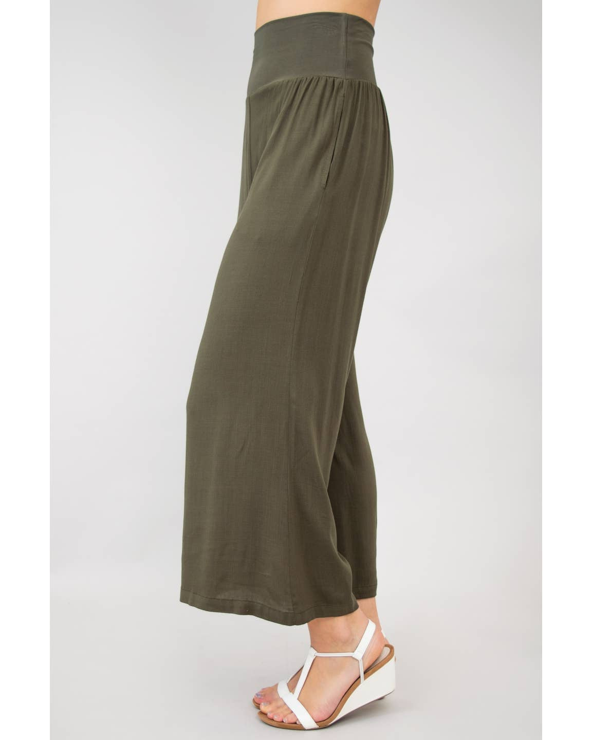 The Landon Linen/Bamboo Capri Ankle Pant 🍁 - 4 COLORS