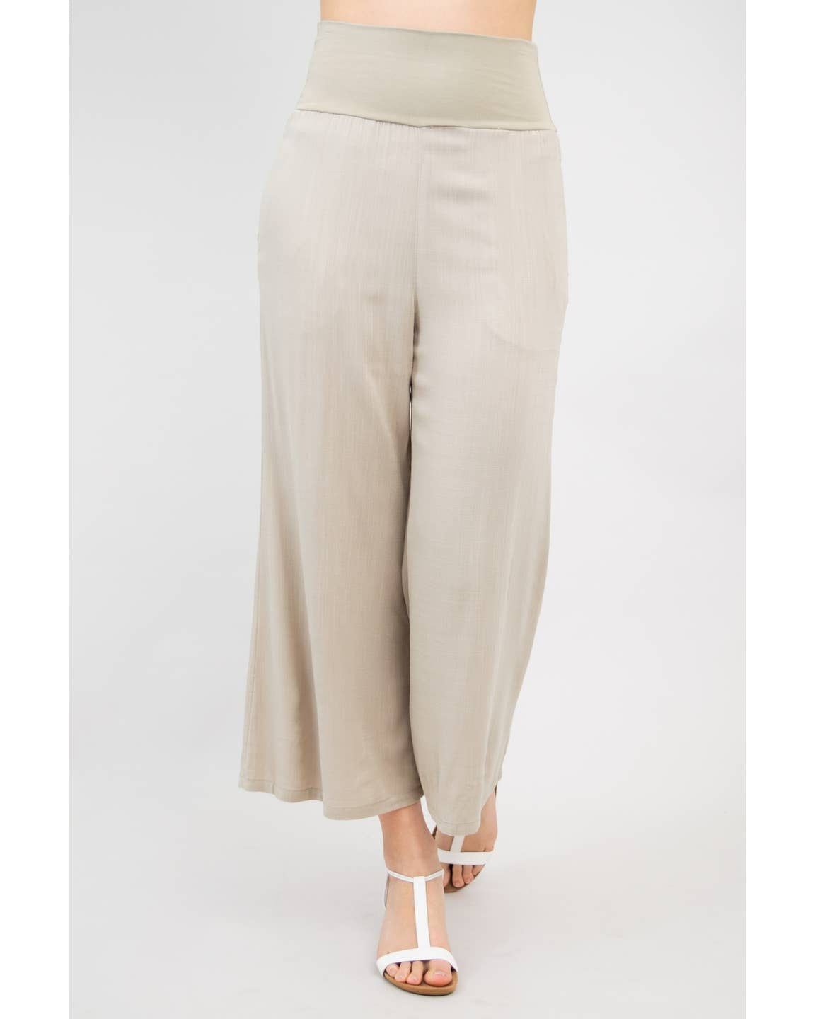 The Landon Linen/Bamboo Capri Ankle Pant 🍁 - 4 COLORS