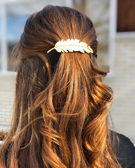 Leaf Barrette