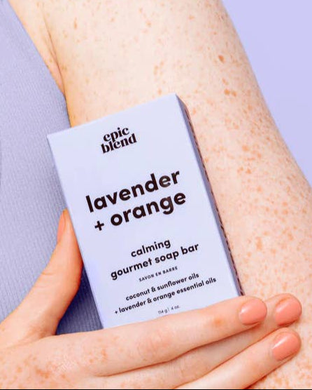 Lavender and Orange Bar Soap 🍁