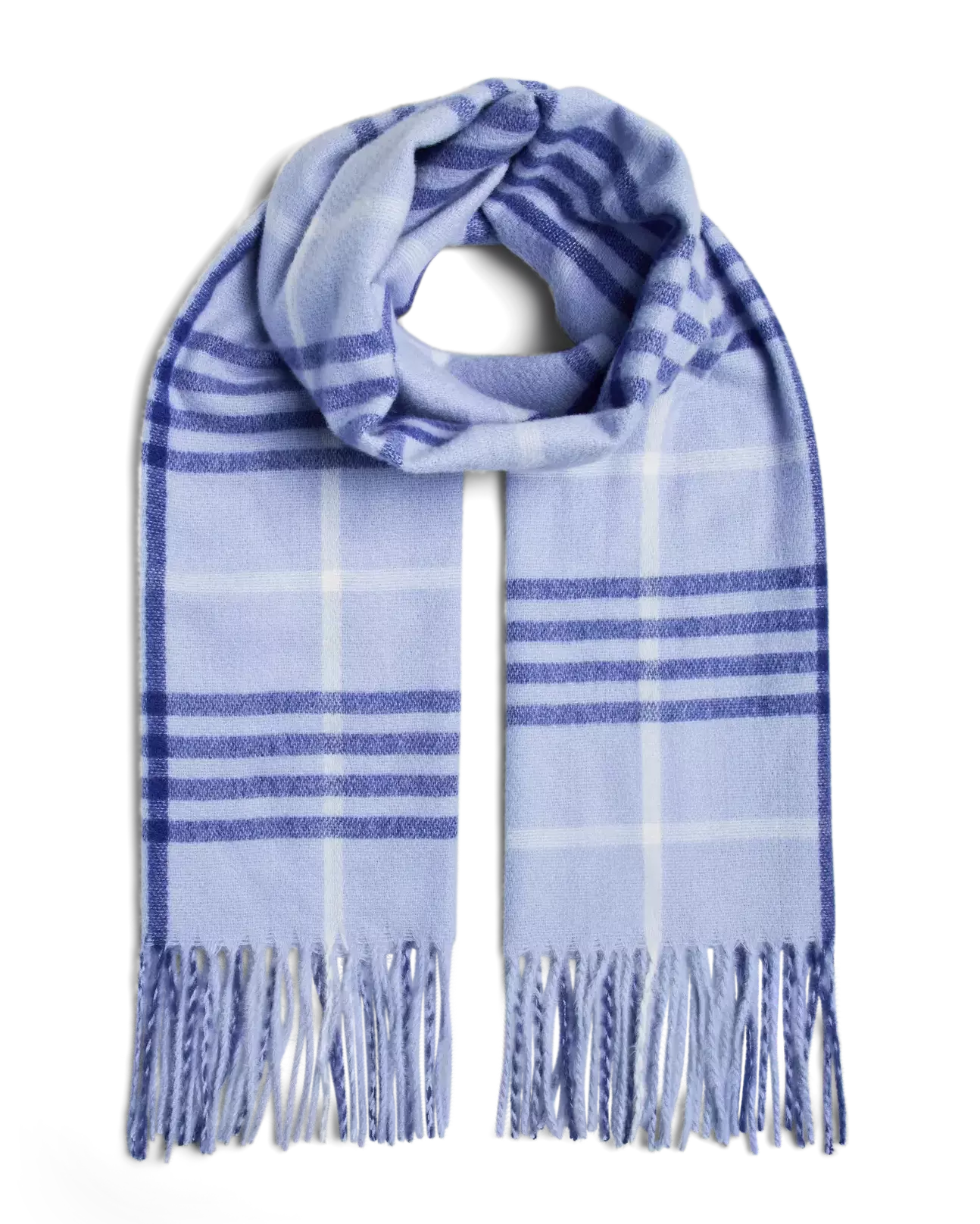 The Lesia Plaid Long Scarf - 4 COLORS