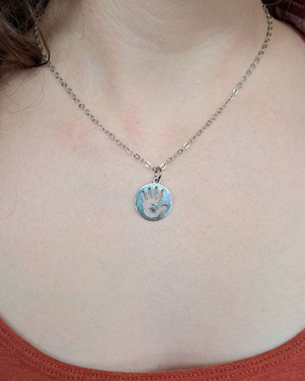 Little Hand In Mine Necklace