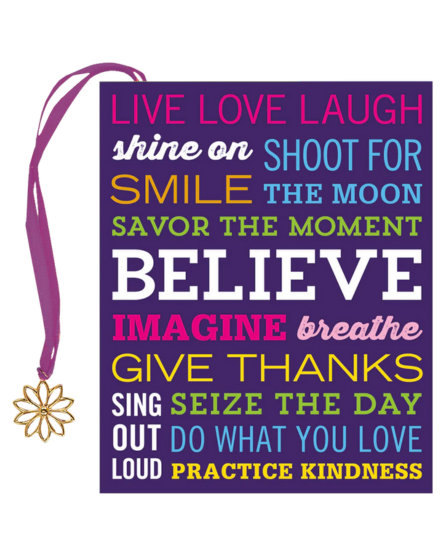 "Live Laugh Love"- Mini Quote Book