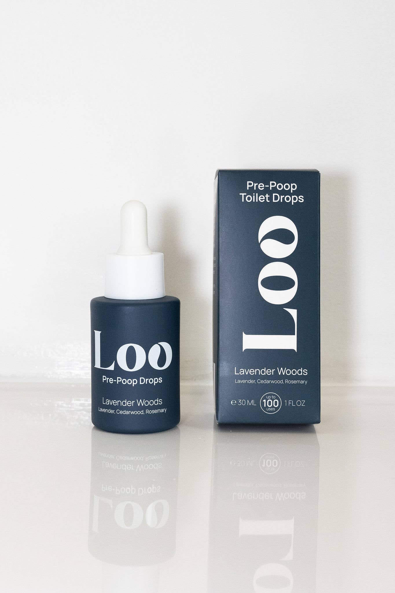 Pre-Poop Toilet Drops (Lavender, Cedarwood + Rosemary)