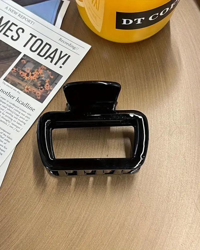 Rounded Rectangular Claw Clips