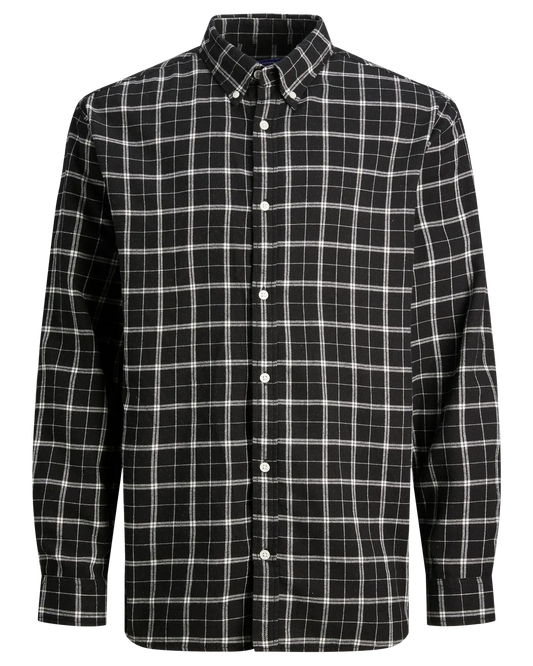 The Flannel Plaid Long Sleeve Shirt  - 5 COLORS