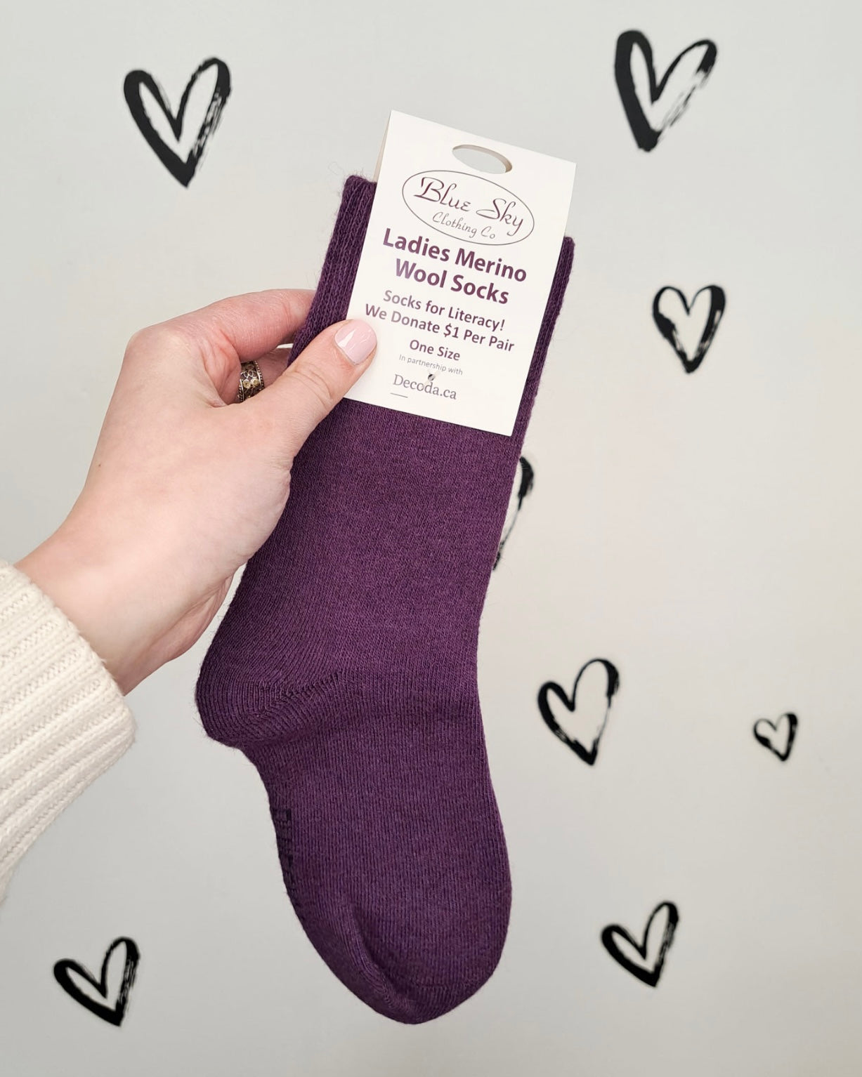 Merino Wool Socks 🍁 - 8 COLORS