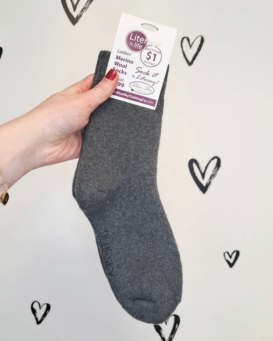 Merino Wool Socks 🍁 - 8 COLORS