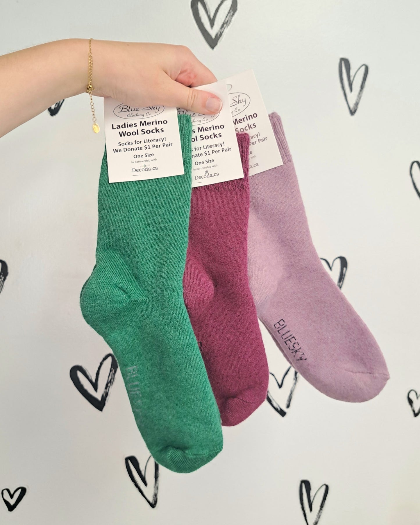 Merino Wool Socks 🍁 - 8 COLORS