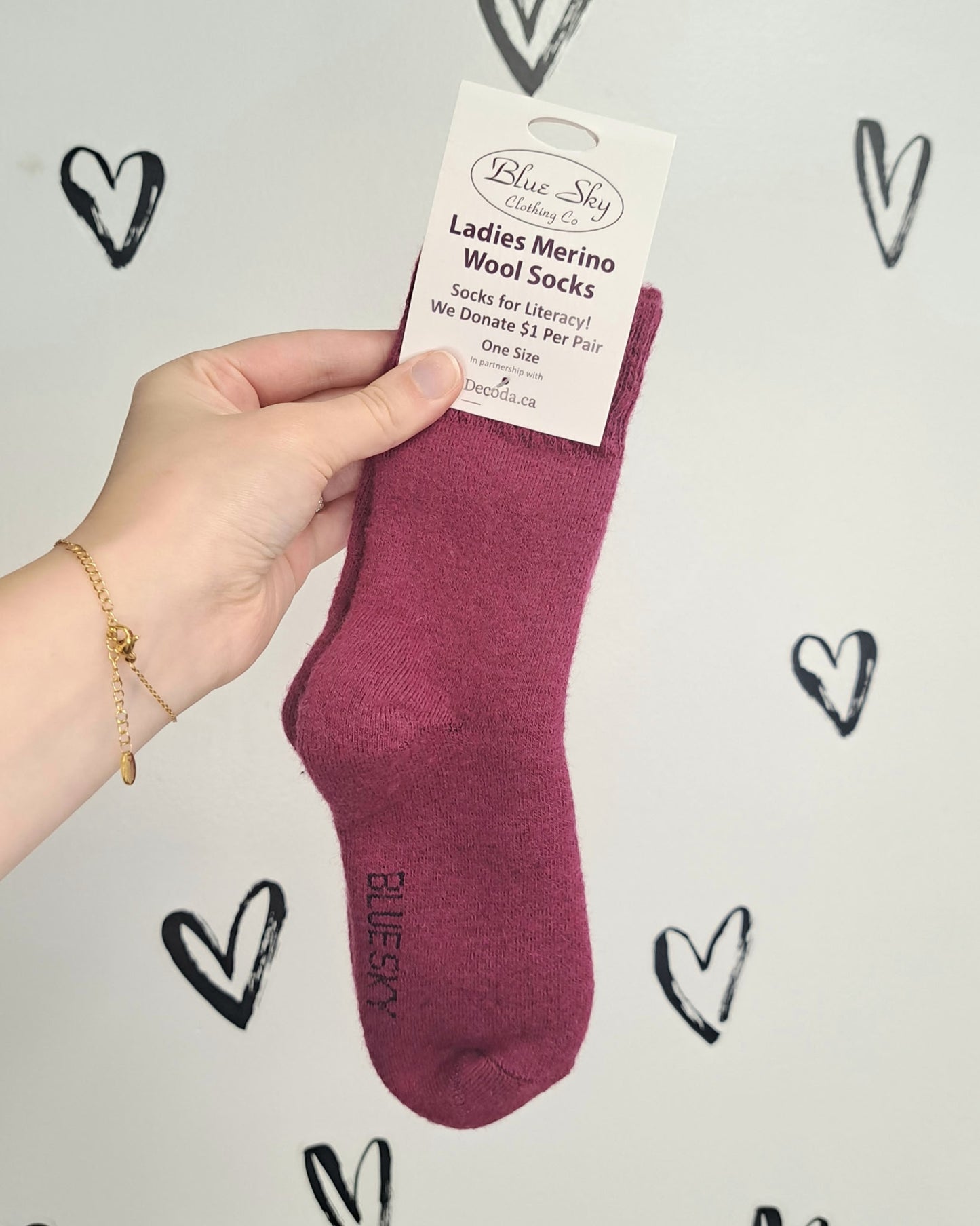 Merino Wool Socks 🍁 - 8 COLORS