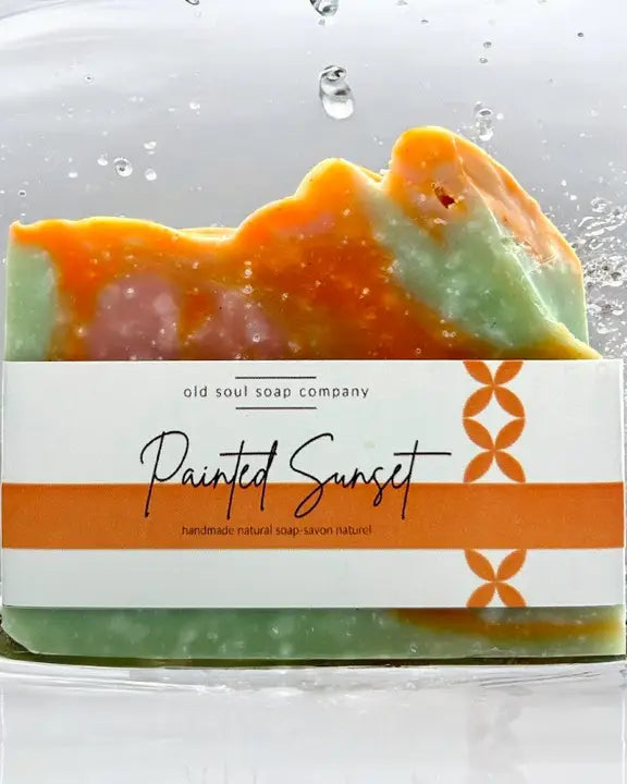 Painted Sunset Natural Soap ๐