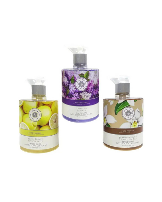 Liquid Hand Soap - Lavender, Lemon + Vanilla Almond