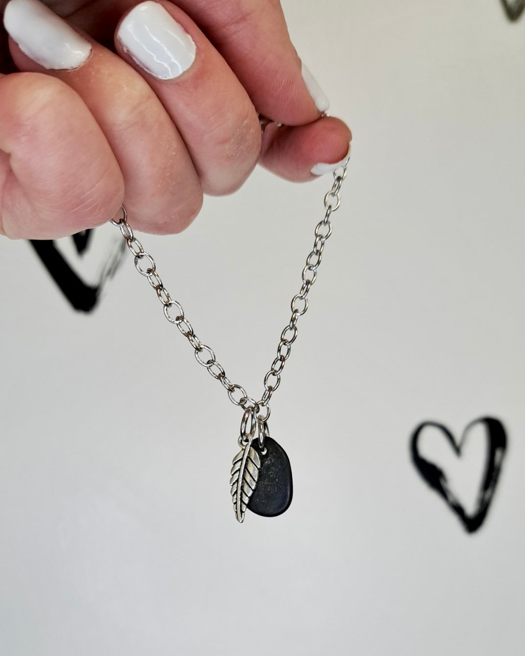 Stone + Nature Silver Bracelet