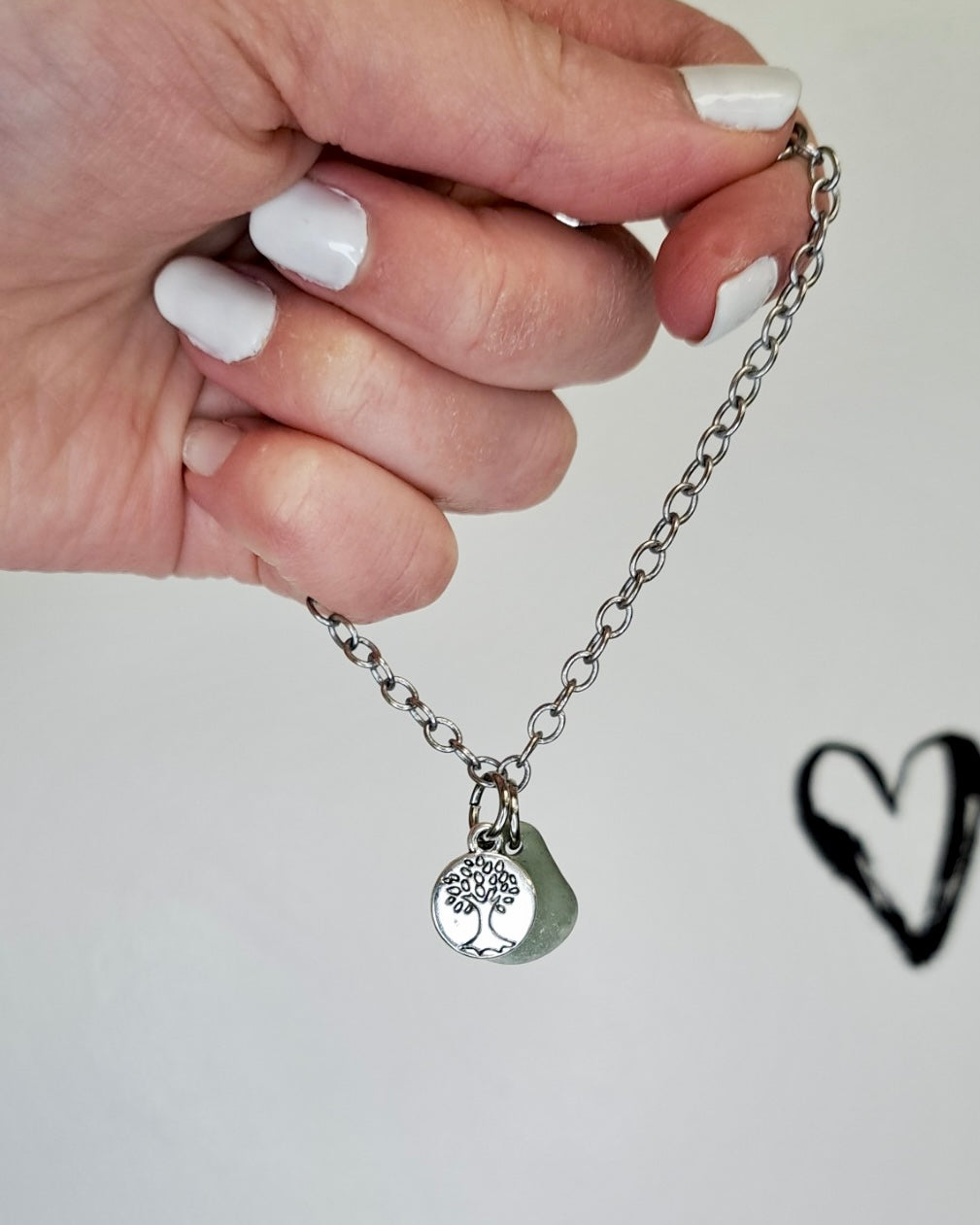 Stone + Nature Silver Bracelet