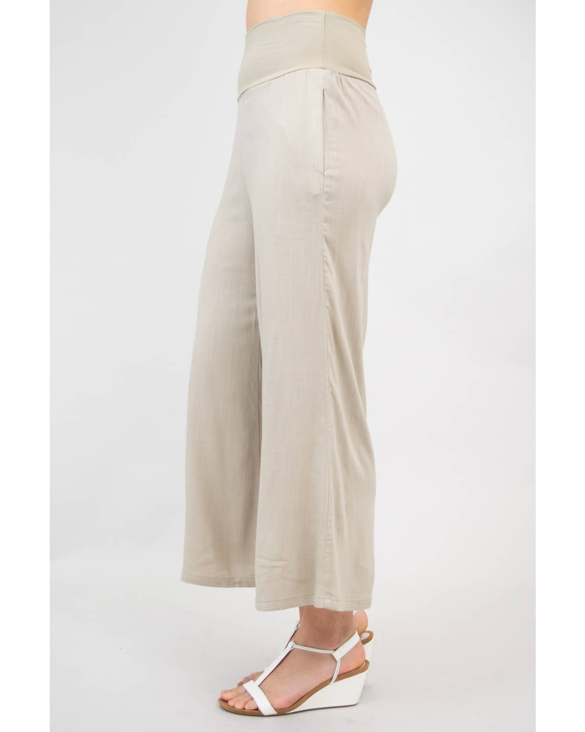 The Landon Linen/Bamboo Capri Ankle Pant 🍁 - 4 COLORS