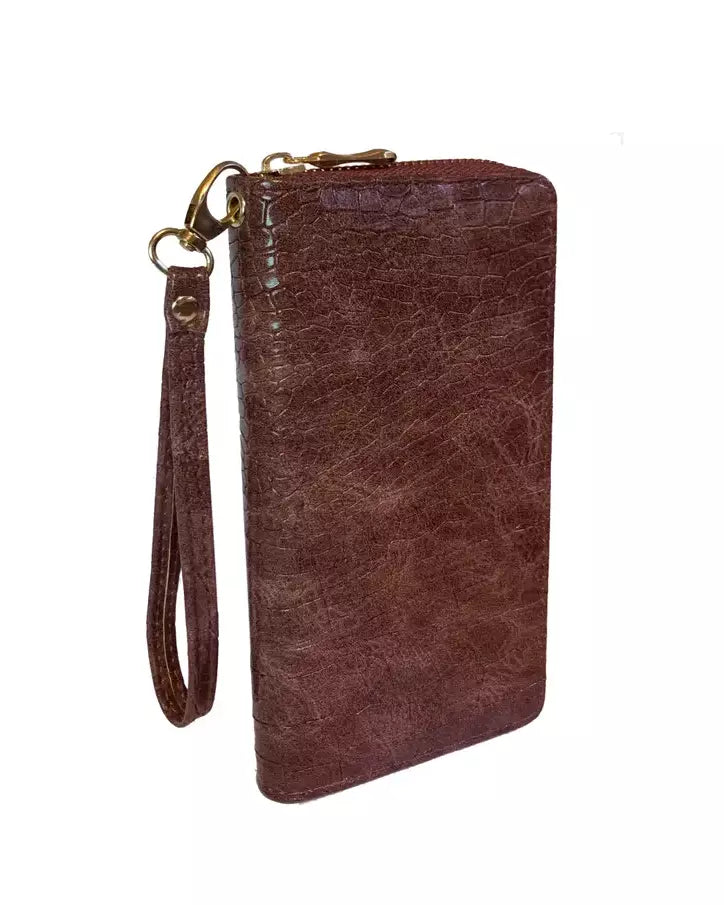 Wristlet Single Zipper Wallet