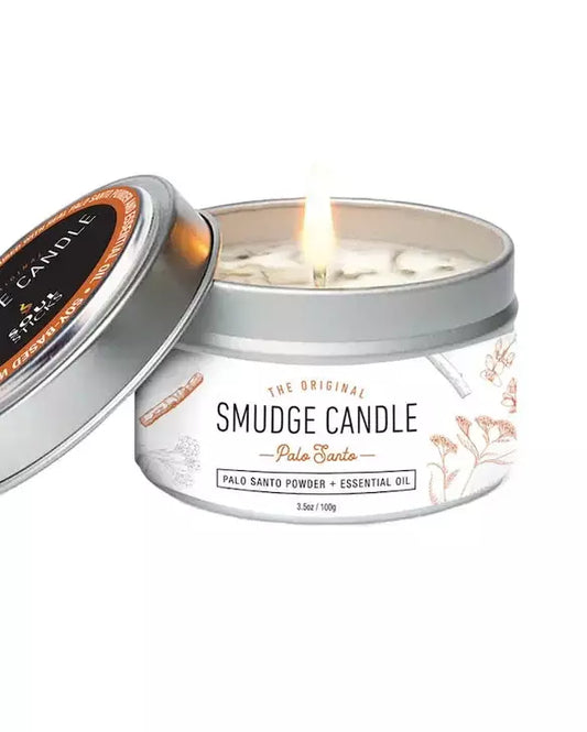 Palo Santo Smudge Tin Candle