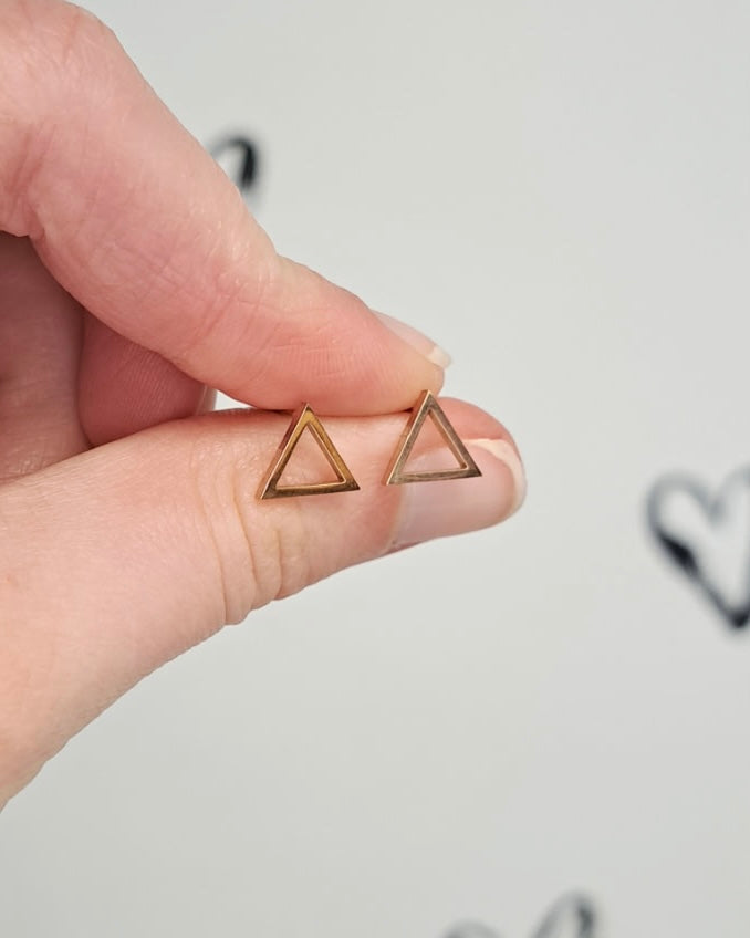 Triangle Studs