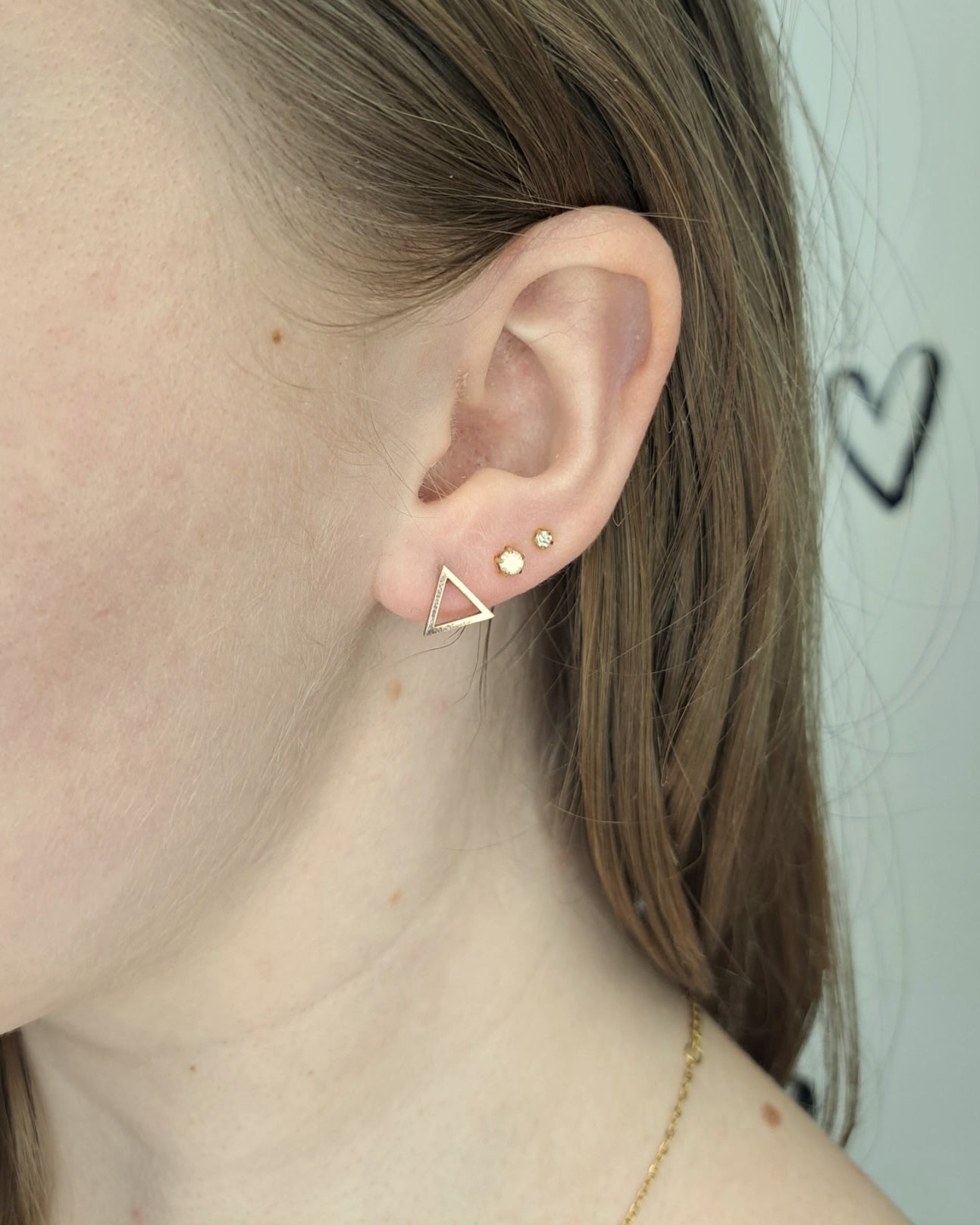 Triangle Studs