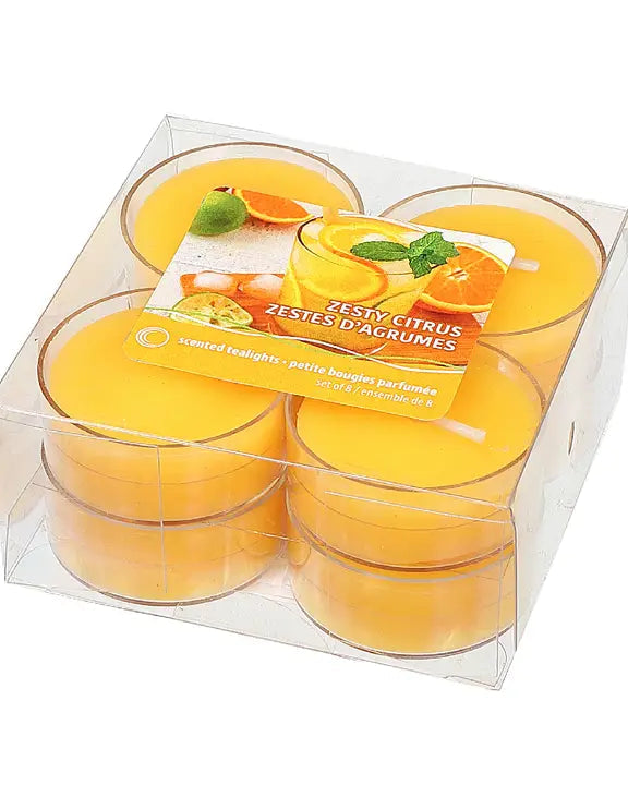 Zesty Citrus Tealight Candles