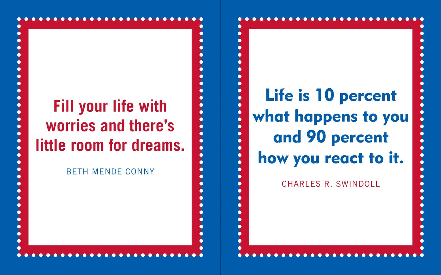 "Keep Calm & Carry On" Mini Quote Book