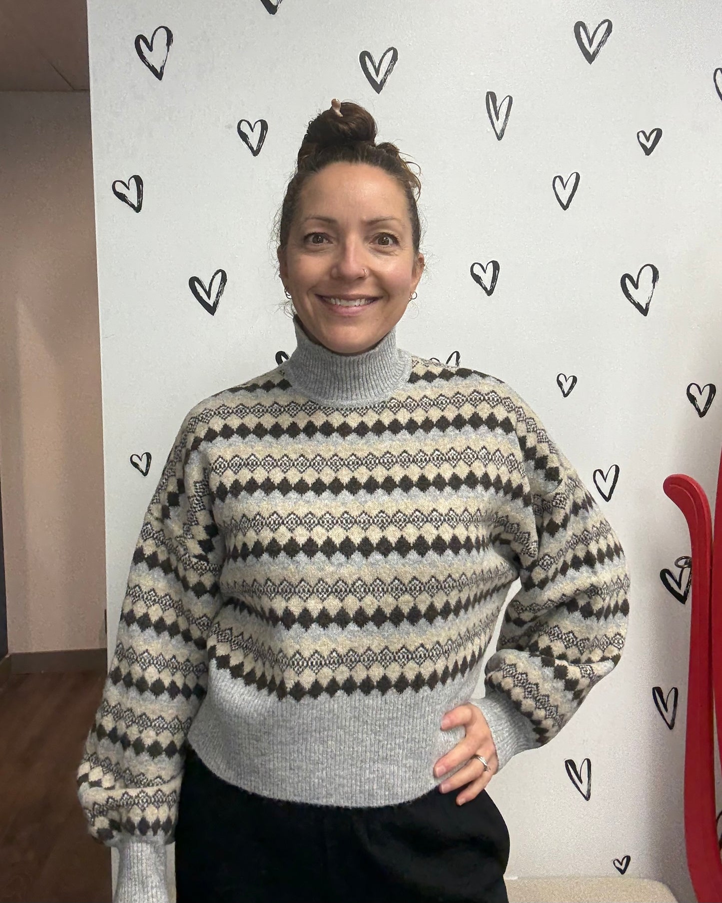 The Gaiva High Neck Sweater - 2 COLORS