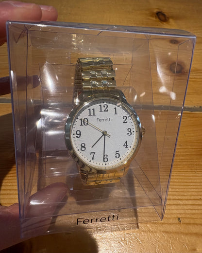 Women's Shiny Gold Expansion Watch