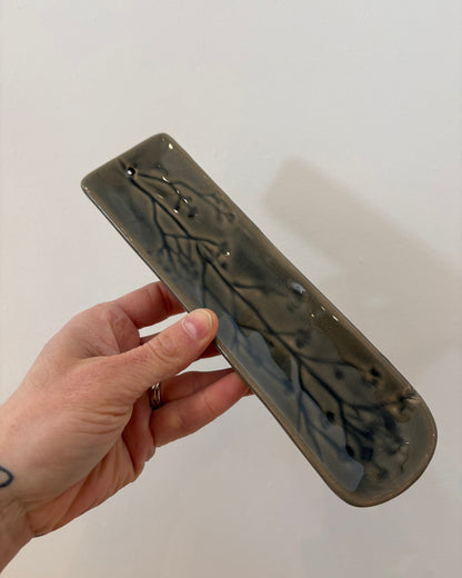 Ceramic Branch Incense Holder