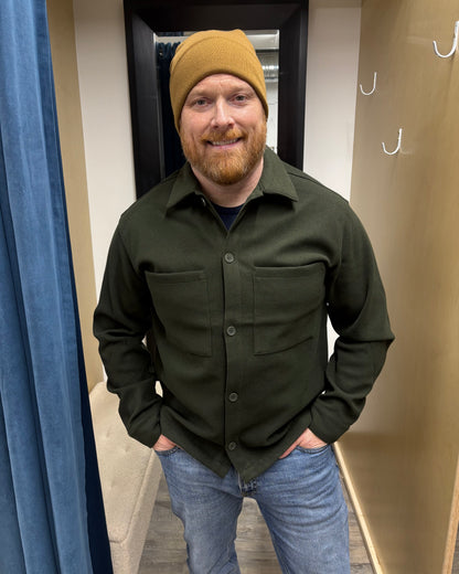 The Jerry Long Sleeve Fleece Overshirt