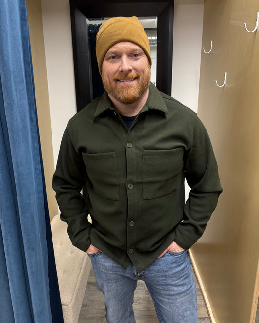 The Jerry Long Sleeve Fleece Overshirt