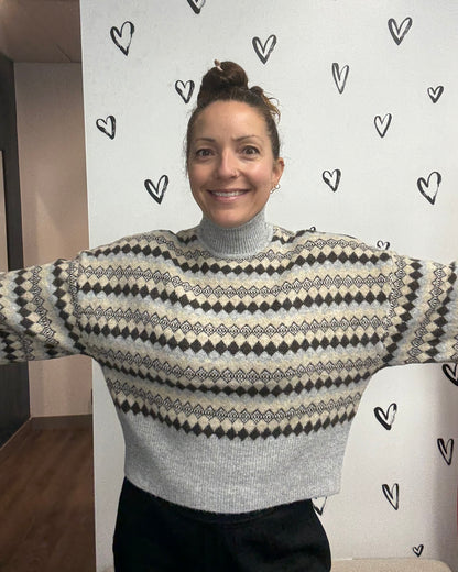 The Gaiva High Neck Sweater - 2 COLORS