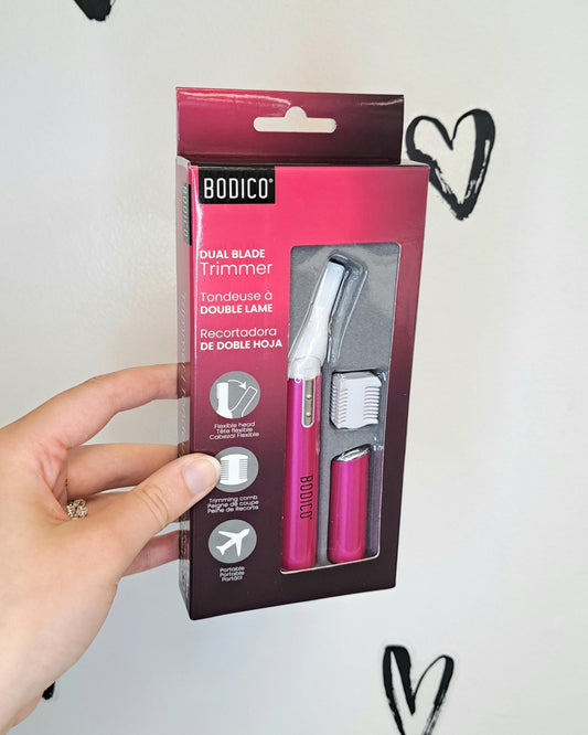Duel Blade Facial Trimmer