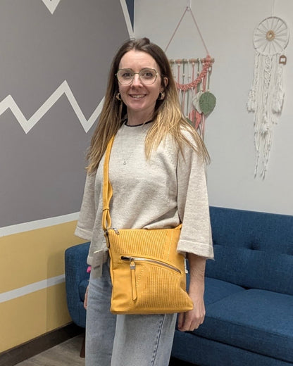 Vegan Suede Crossbody Purse 🍁 7 COLORS