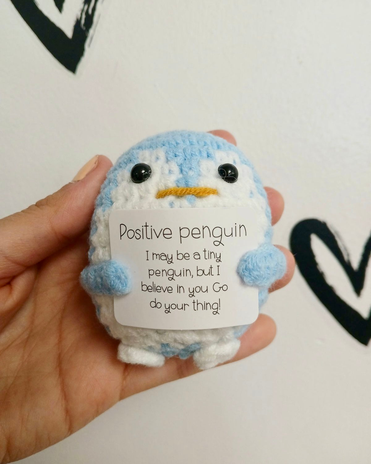 Positive Penguin Tiny Stuffy