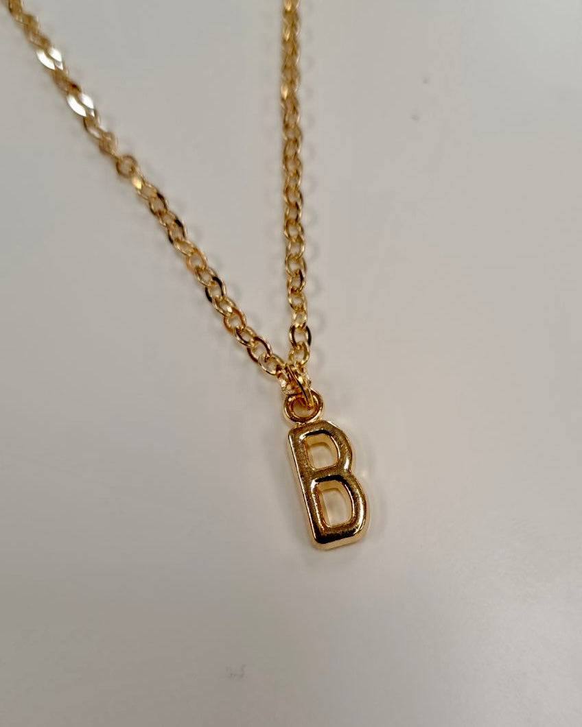 Gold Initial Necklace