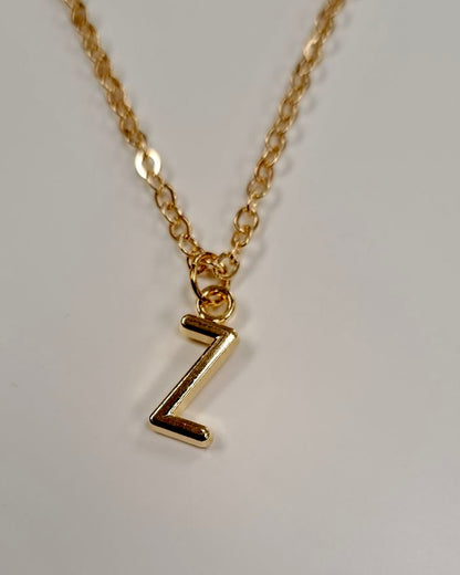 Gold Initial Necklace