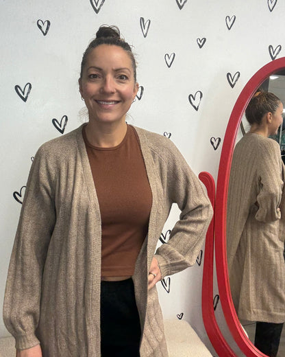 The Maggy Long Knit Cardigan