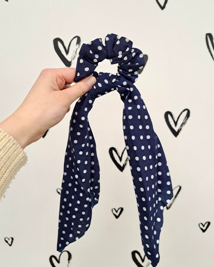 Scrunchie Scarves - Polka Dot Collection