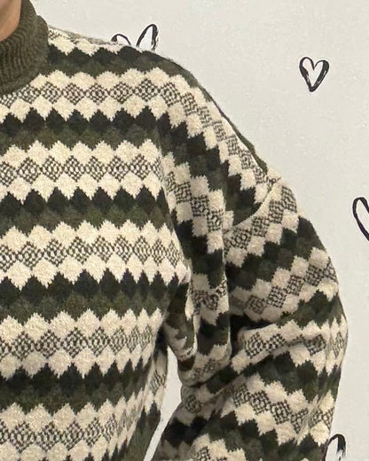 The Gaiva High Neck Sweater - 2 COLORS