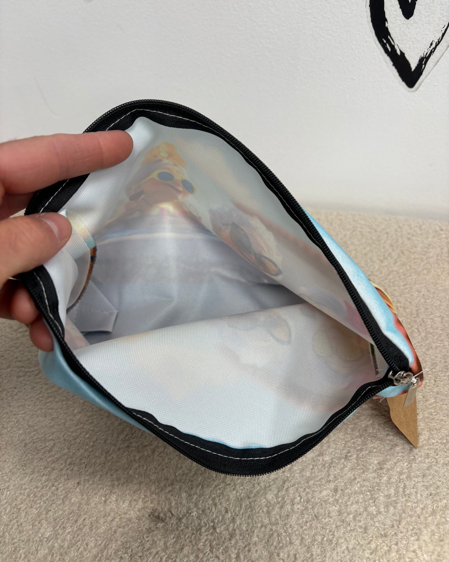 Hot Tub + Wine Cosmetic Bag