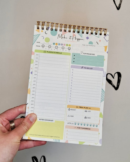 Make It Happen Daily Planner