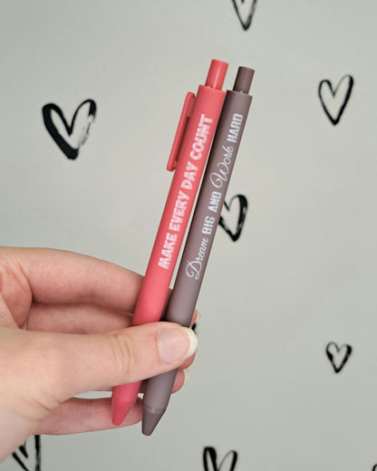 Inspirational Pen: 8 Messages/Colors