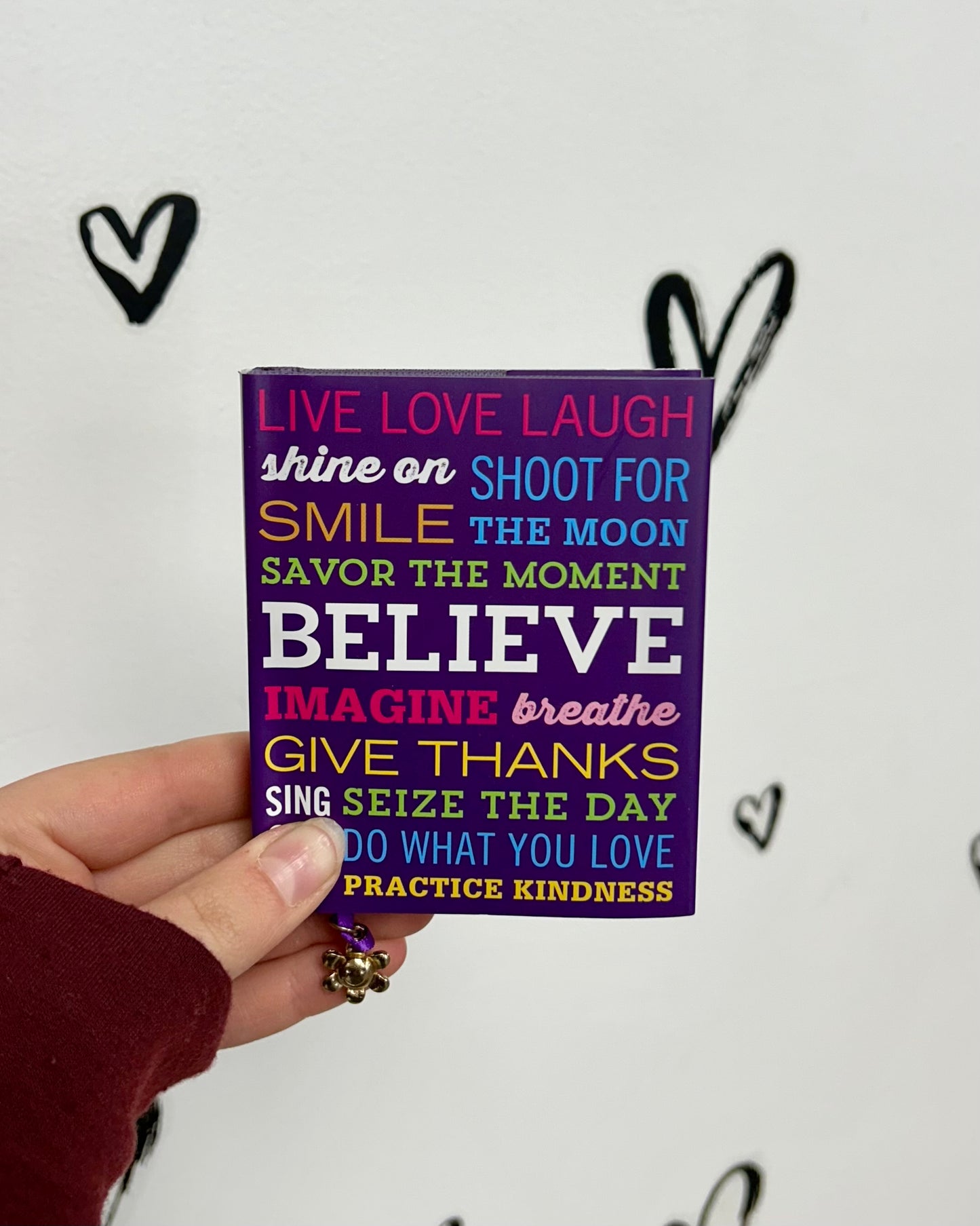 "Live Laugh Love"- Mini Quote Book