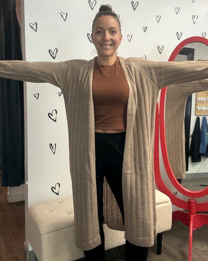 The Maggy Long Knit Cardigan