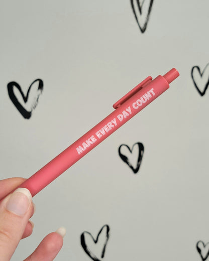 Inspirational Pen: 8 Messages/Colors