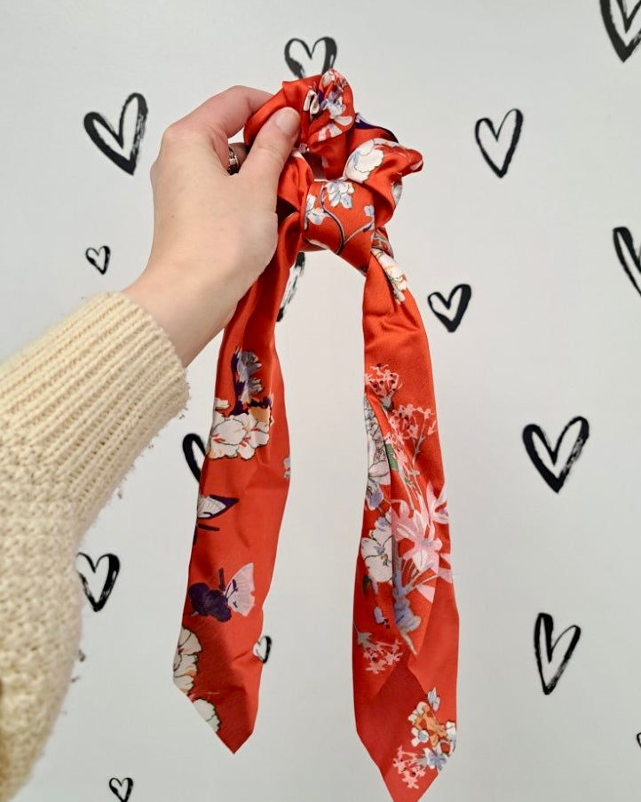 Scrunchie Scarves - Floral Collection