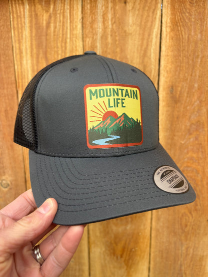 Mountain Life Trucker Hat