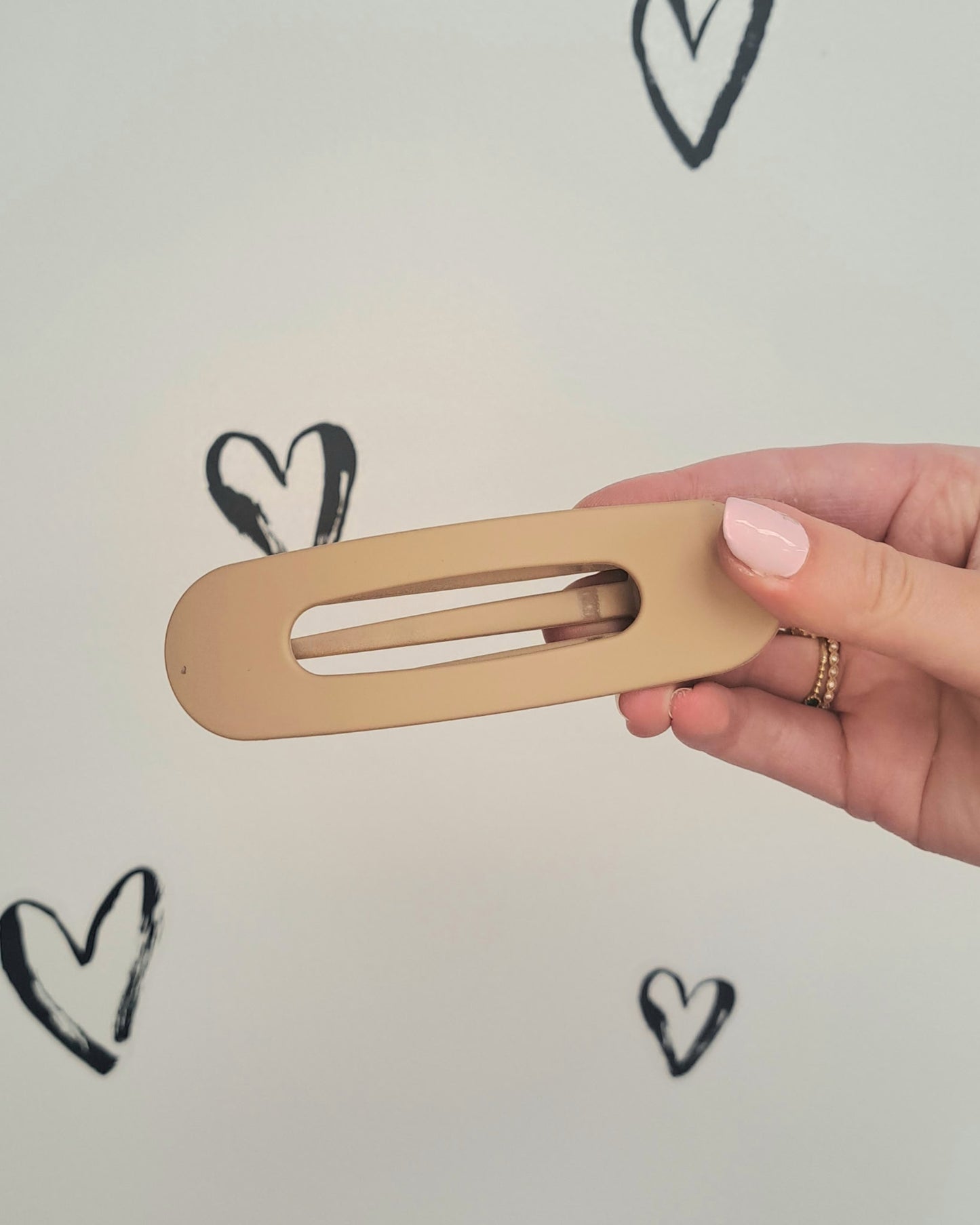 Large Matte Duckbill Hair Barrette
