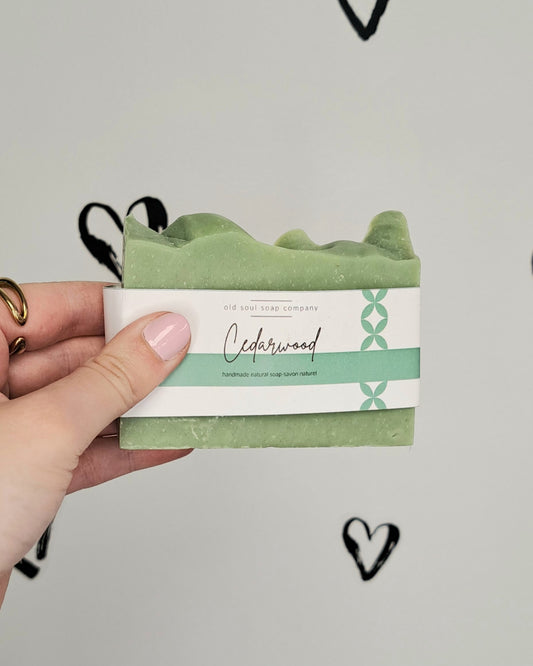 Cedarwood Natural Soap 🍁