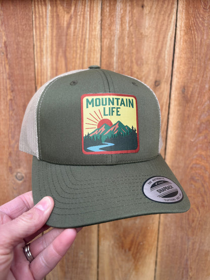Mountain Life Trucker Hat